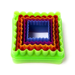 Square cookie cutter set of 5