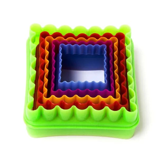 Square fondant cutter set of 5