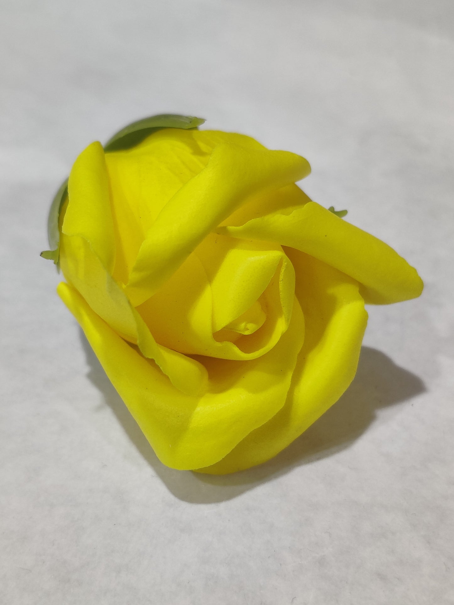 Artificial scented yellow colour Rose flower