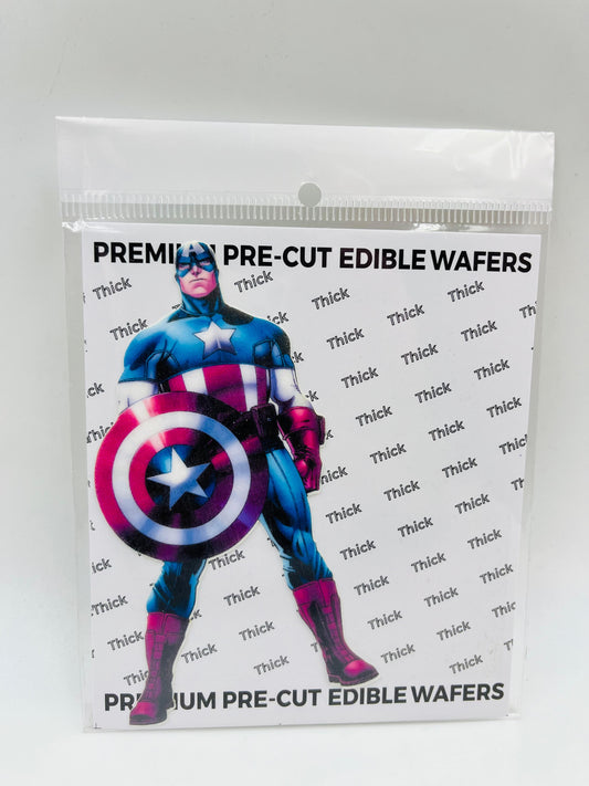 Premium Pre-cut Caption America Edible Paper (TT-104)