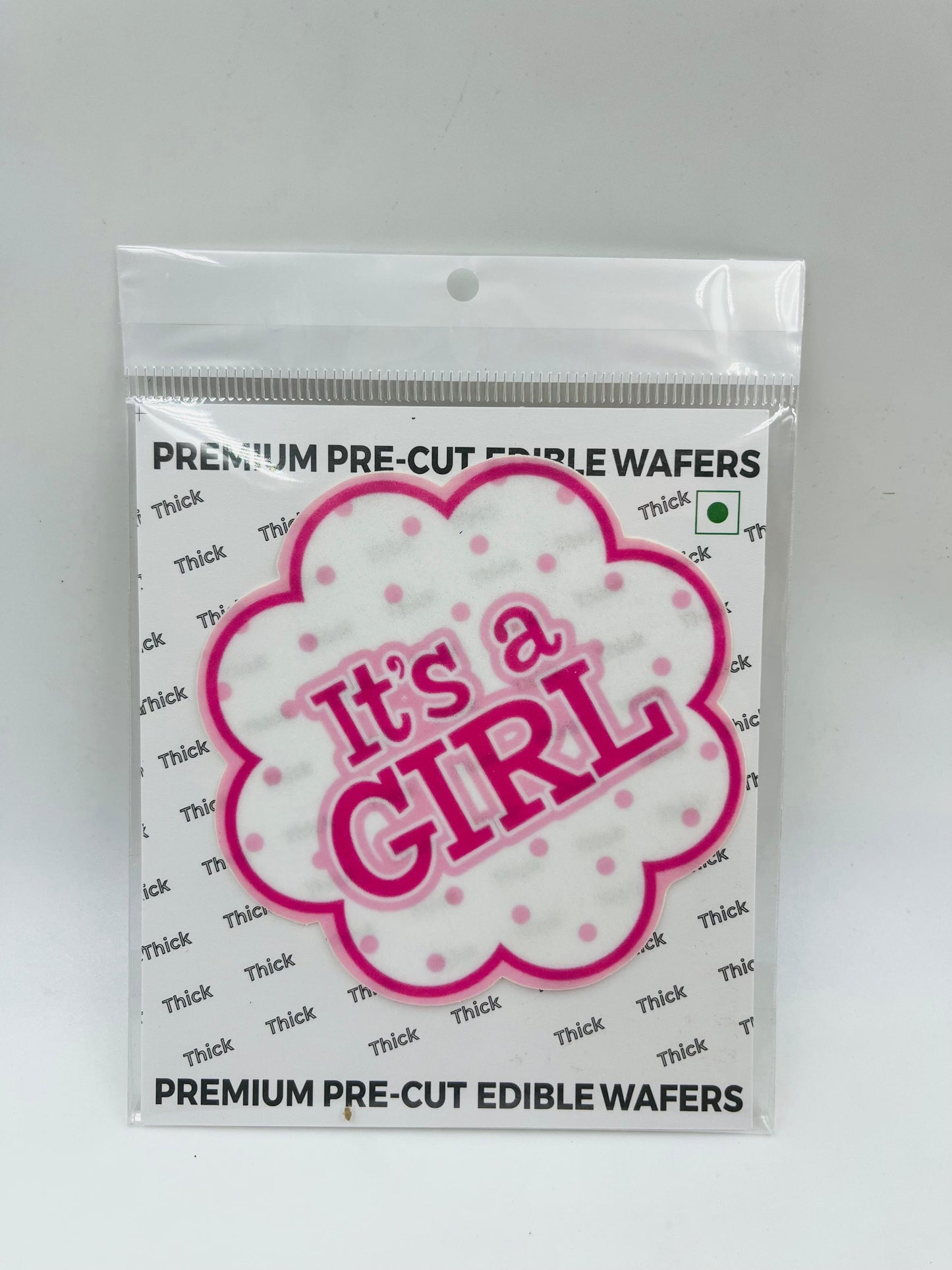 Premium Pre-cut Its a girl Edible Paper (TT-255)