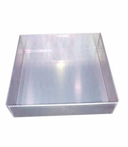 Rectangle tin heavy duty 10*8*2.5 inch