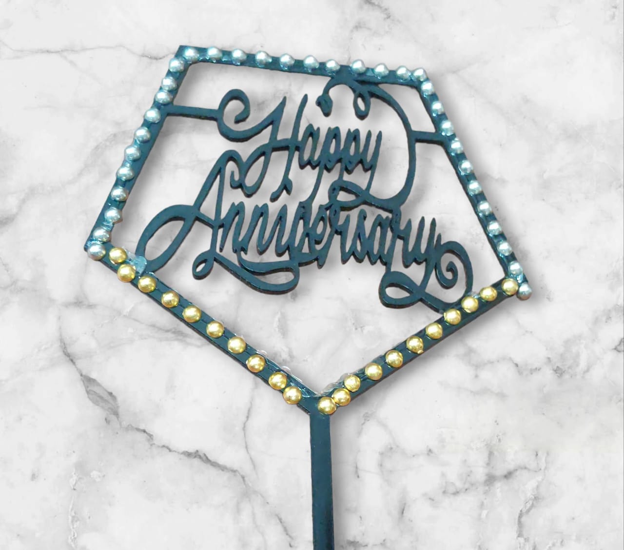 Happy anniversary Acrylic Topper
