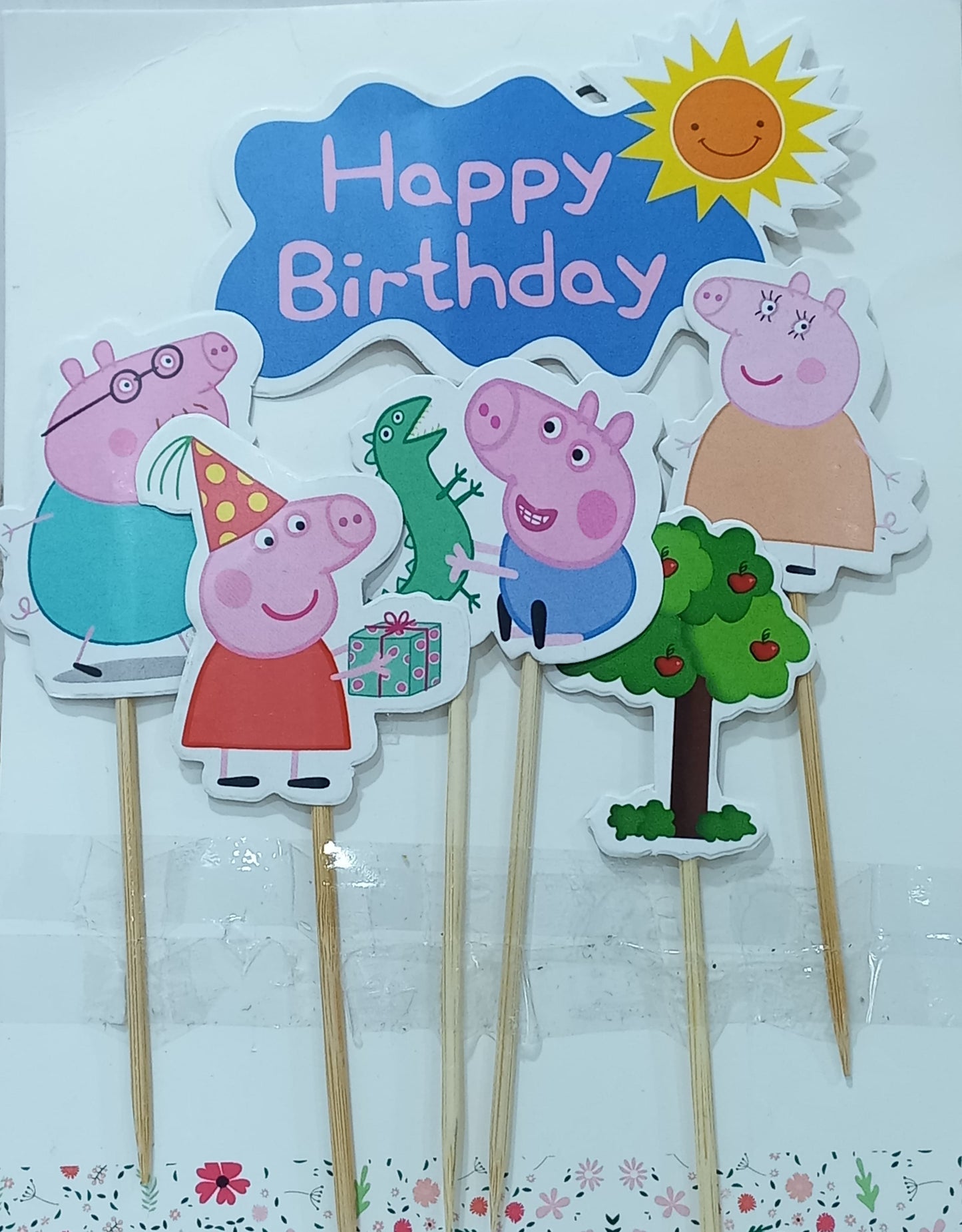 Peppa pig Theme Topper