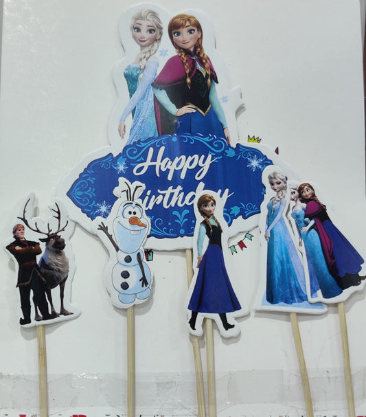 Frozen Theme Topper