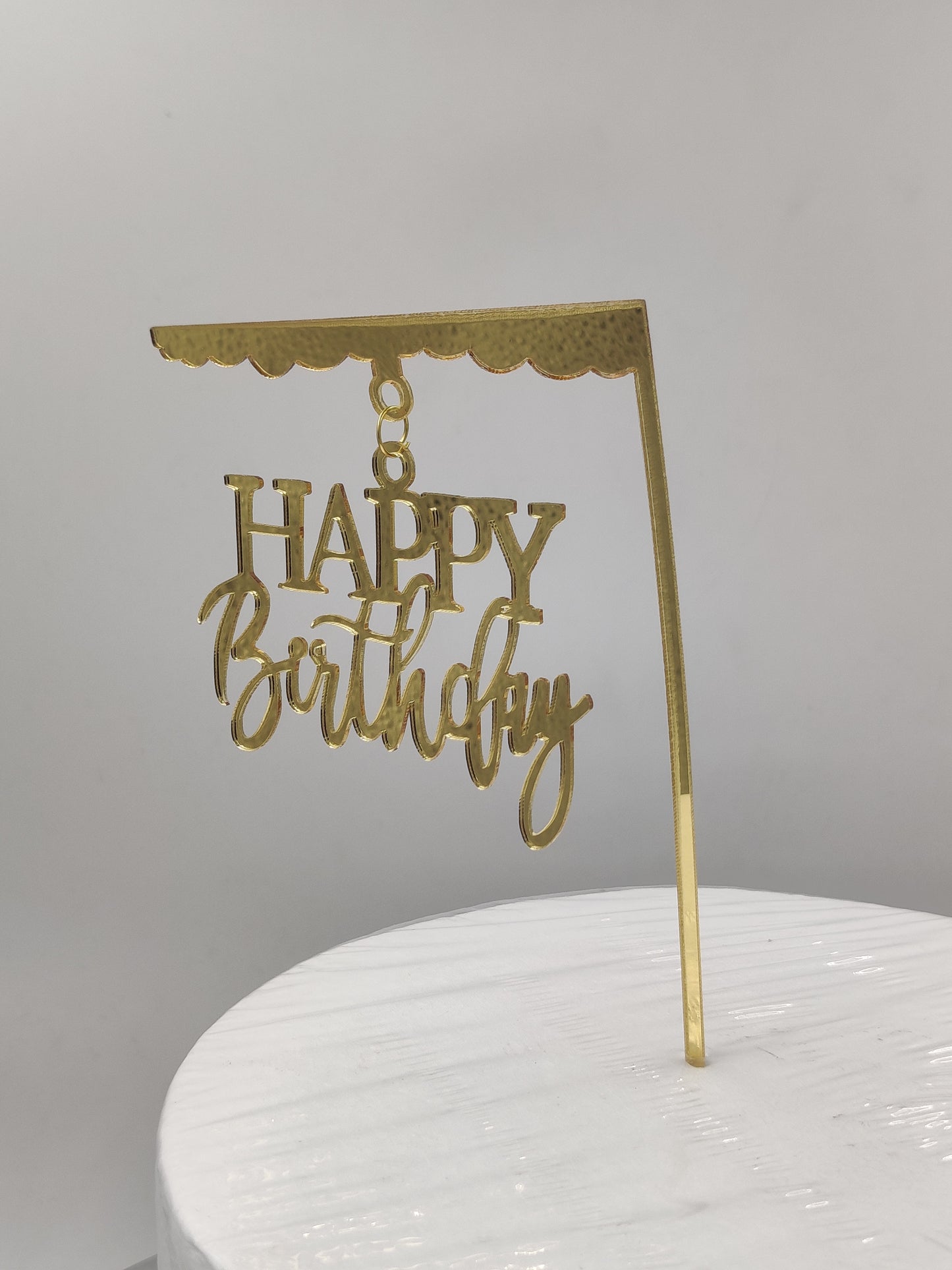 Birthday Acrylic Topper