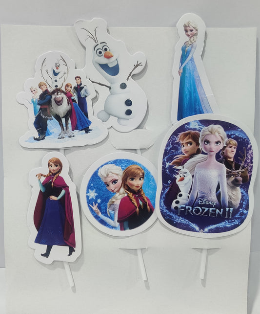 Frozen theme topper