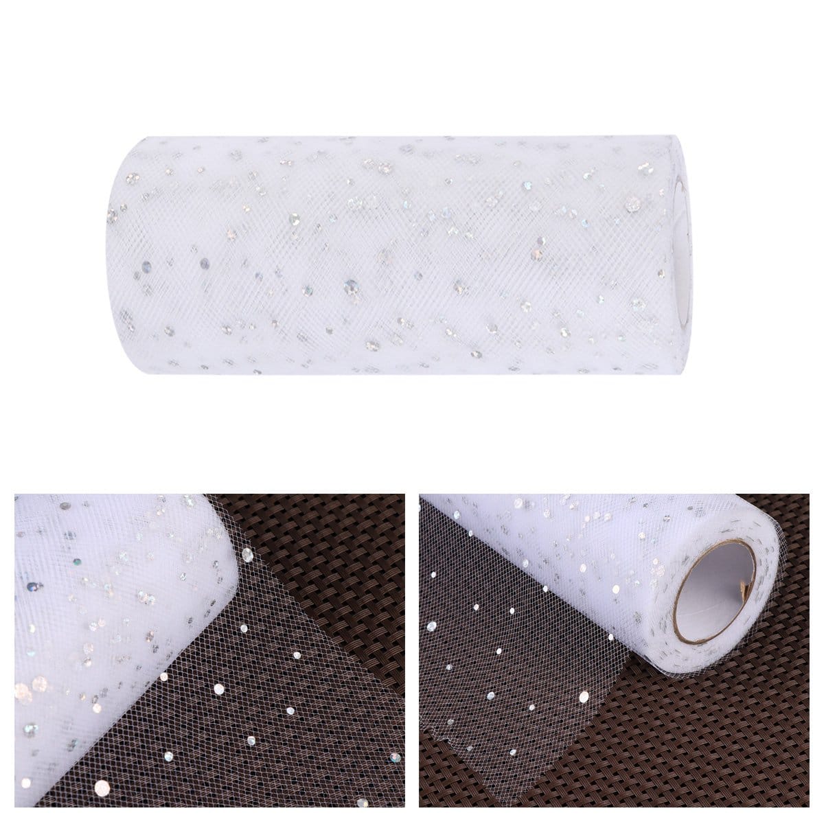 Hamper packaging White Net approx 5 Metre, width- 21 inch