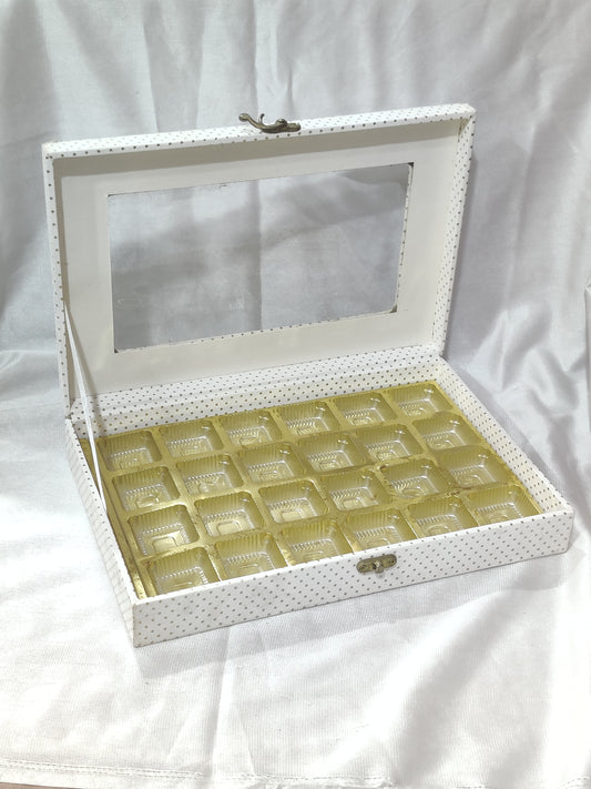 24 cavity chocolate hamper box size-12*8*2.2 inch