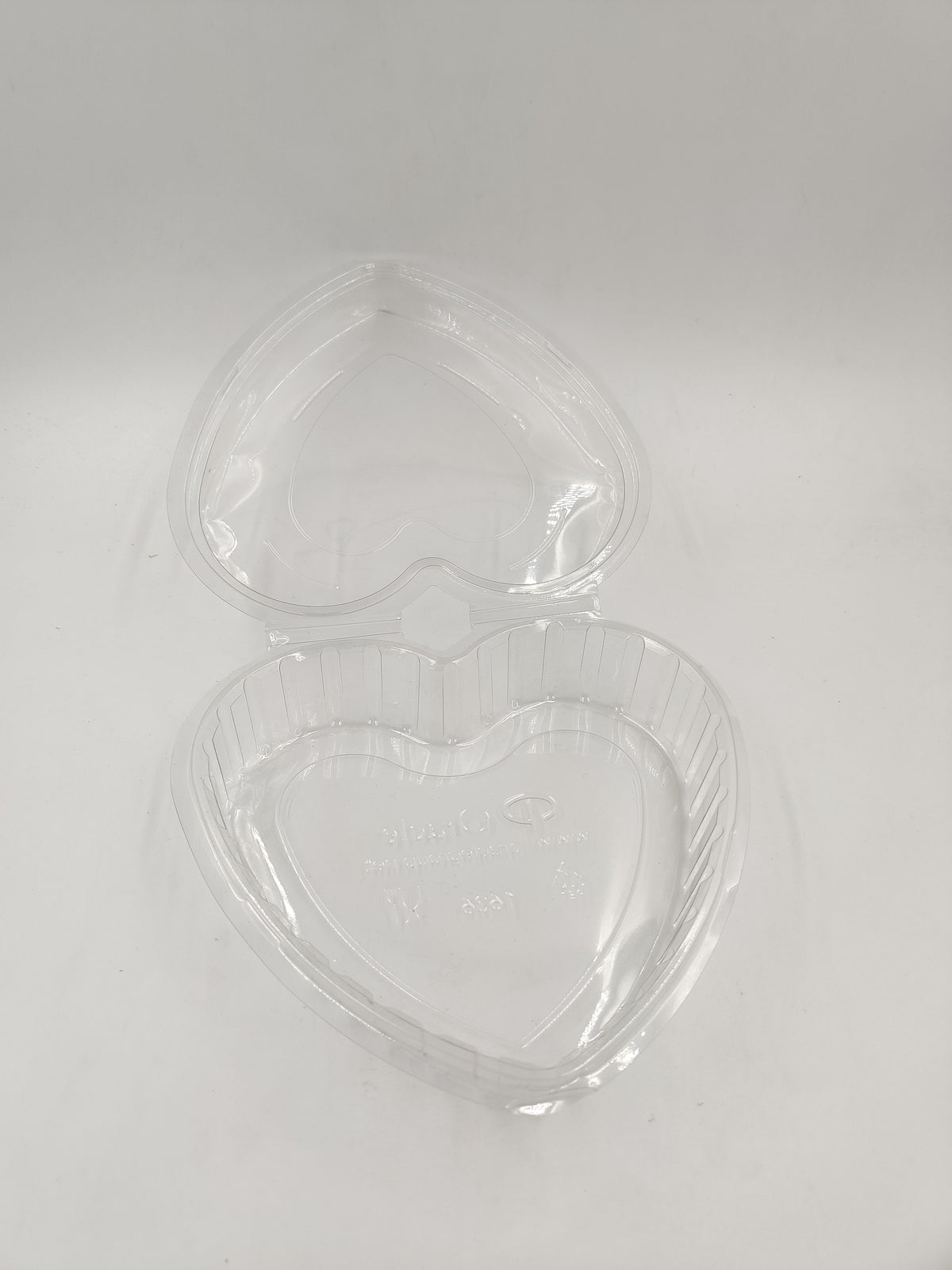 Heart shape Plum cake box 6x1.5inch