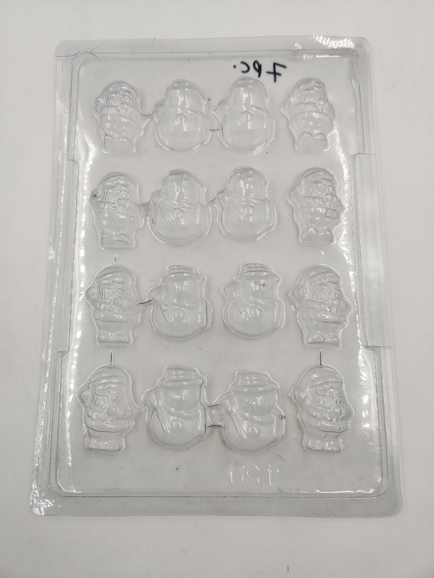 Christmas santa pvc mould