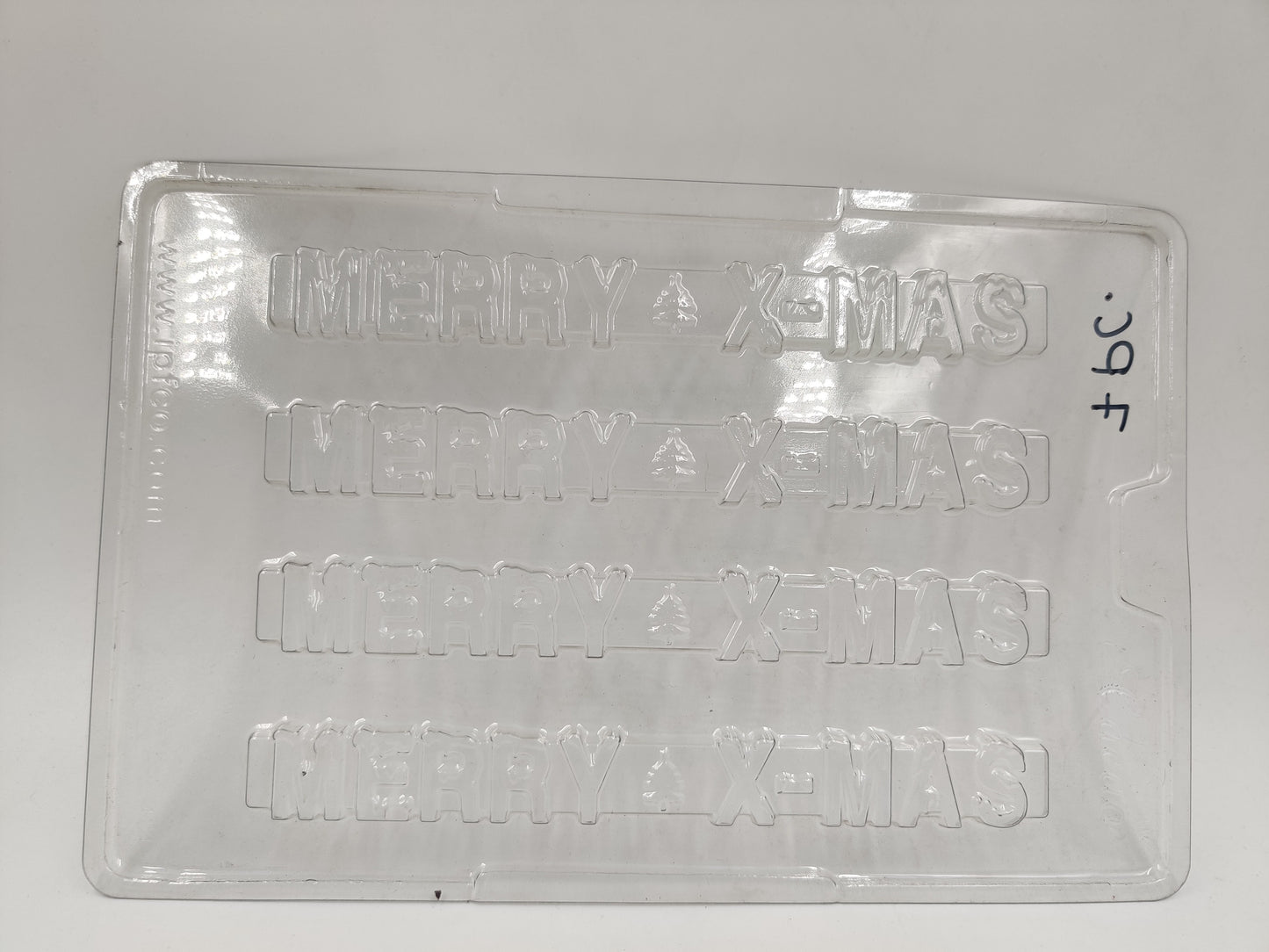 Merry x mas cocoa pvc mould