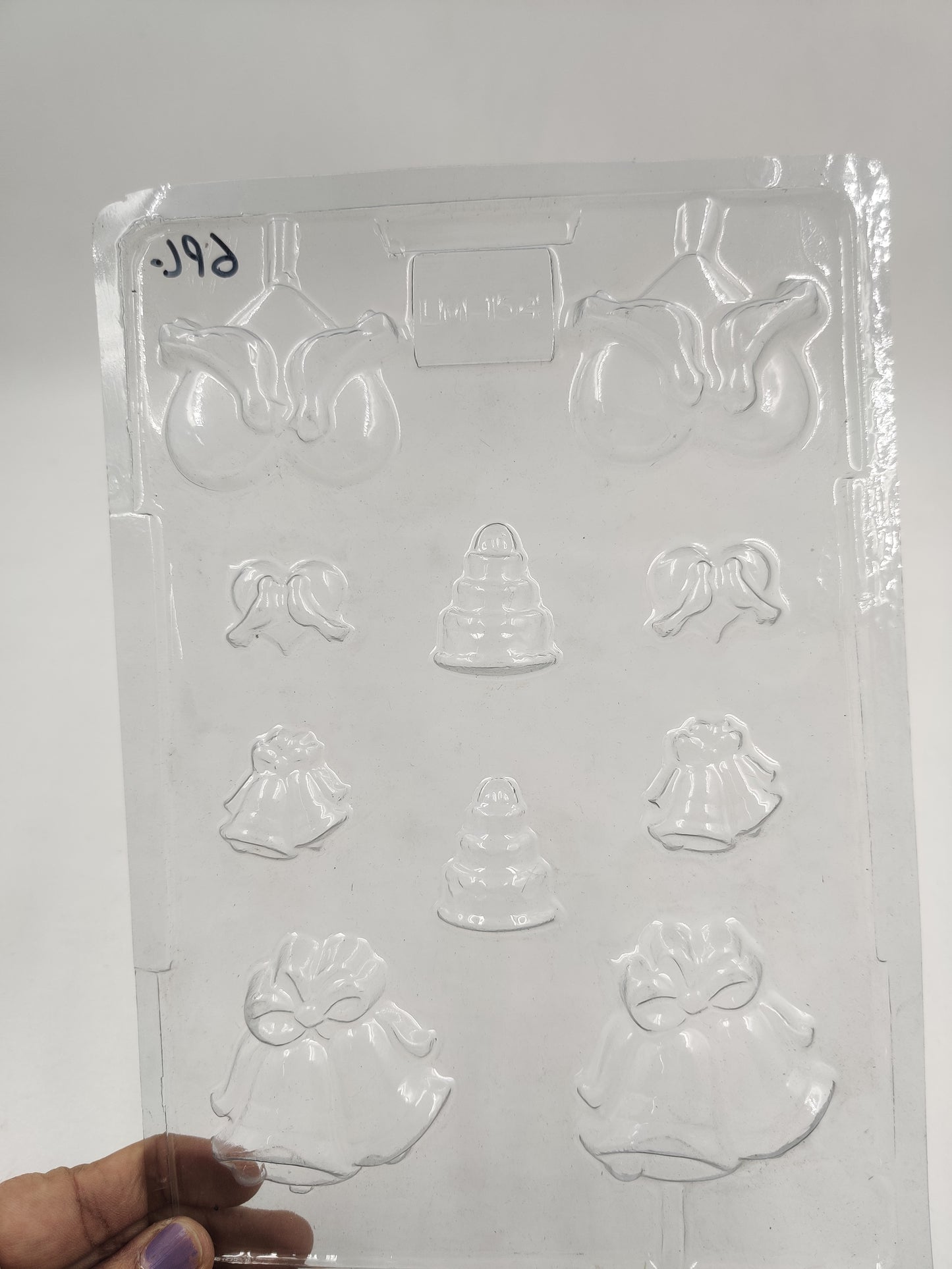 Christmas bell pvc mould