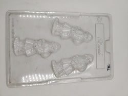 Christmas santa cacao pvc mould