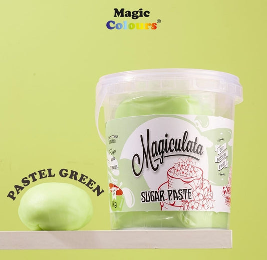 Magiculata Sugar Paste Pastel Green Fondant