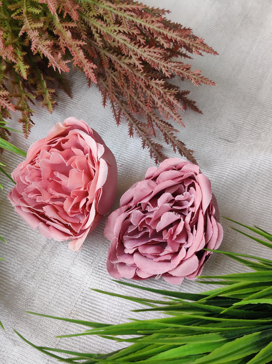 Medium Peony Artificial Flower Code- EB2 pack of 3