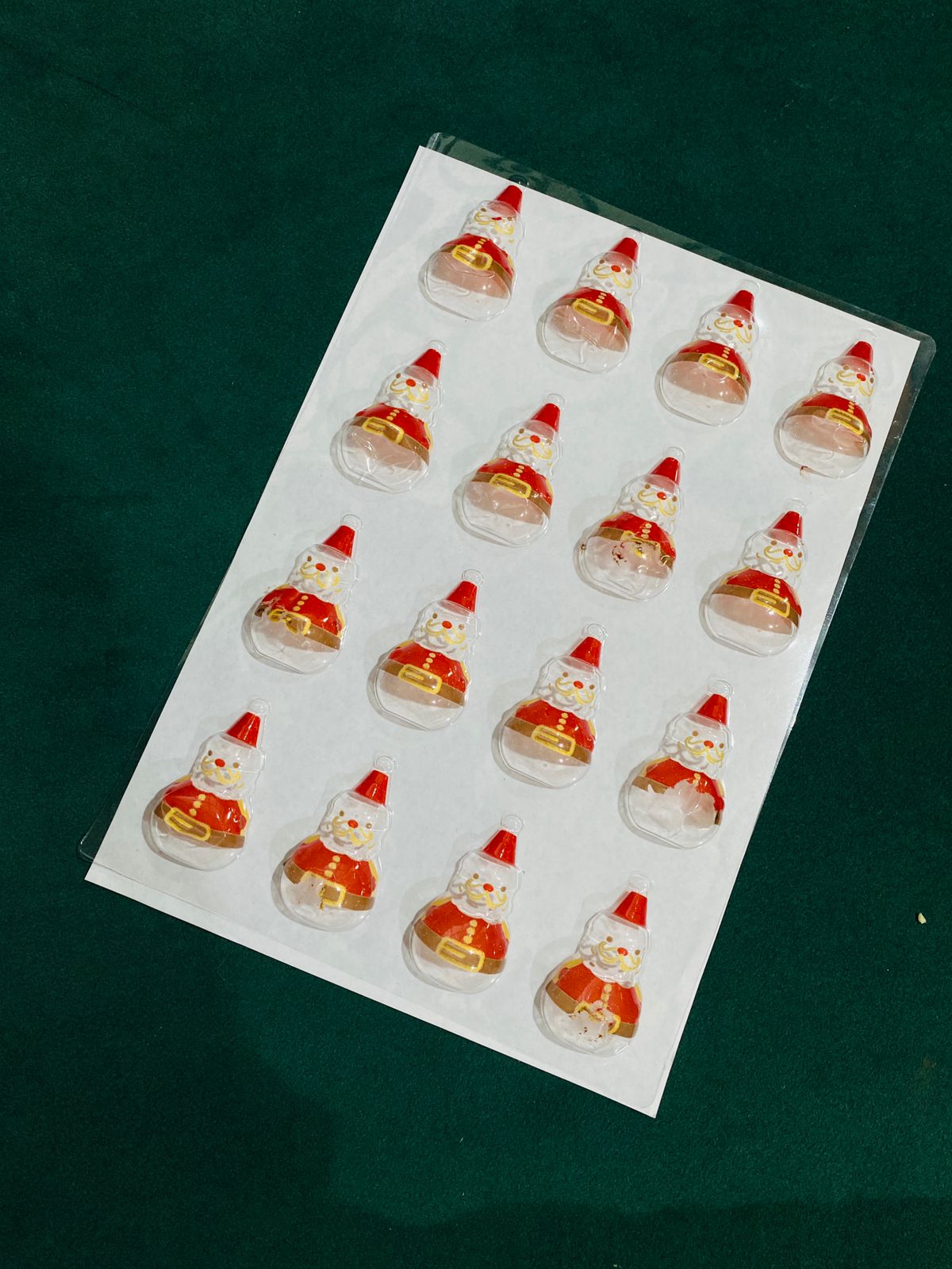 Bakersville Food Decor Transfer Christmas Mould