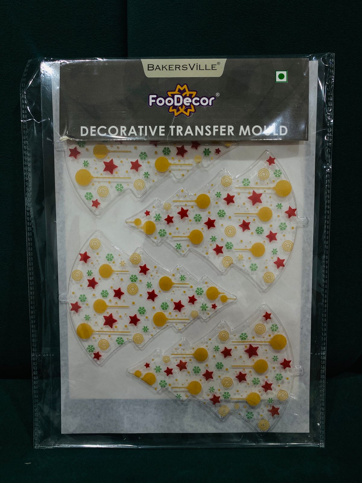 Bakersville Food Decor Transfer Christmas Mould