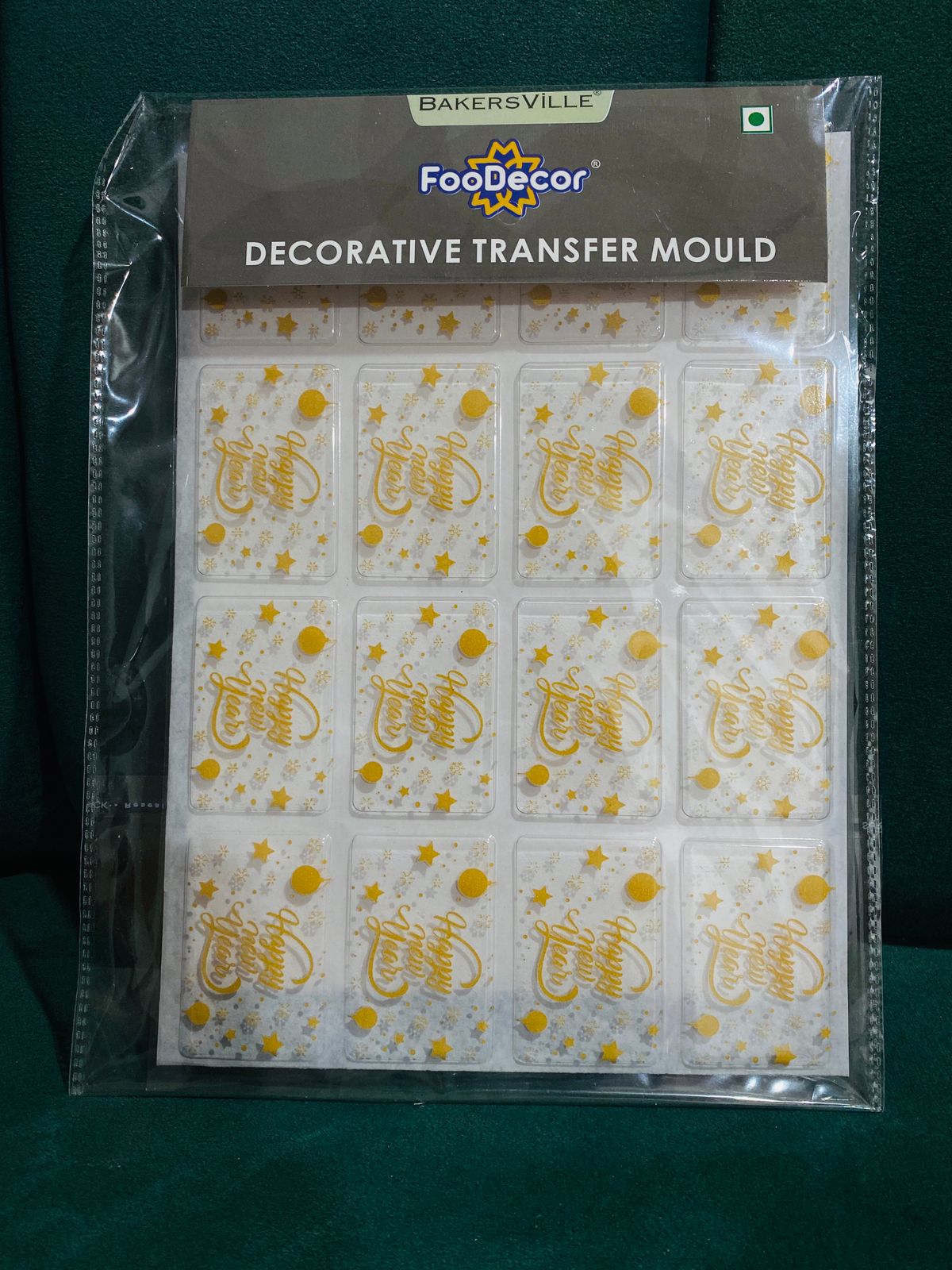 Bakersville Food Decor Transfer Christmas Mould