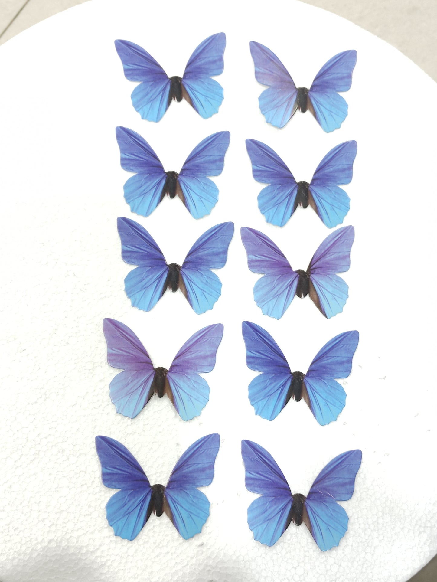 Purple butterfly pack of 10