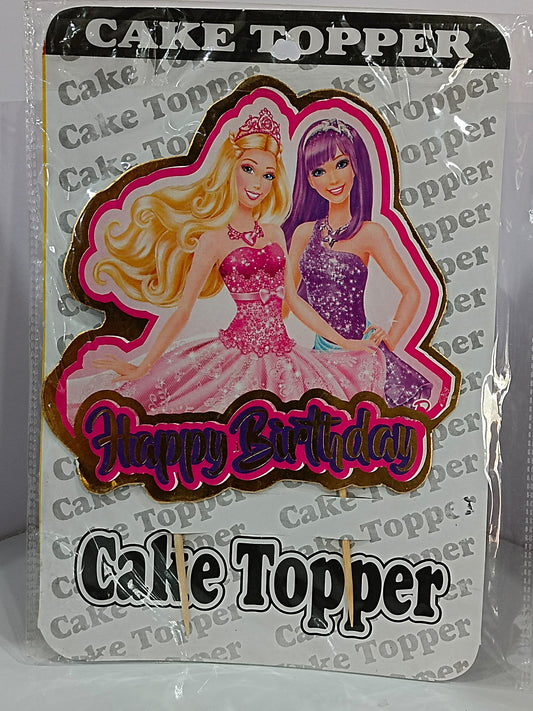 Barbie  Paper Topper Big Size