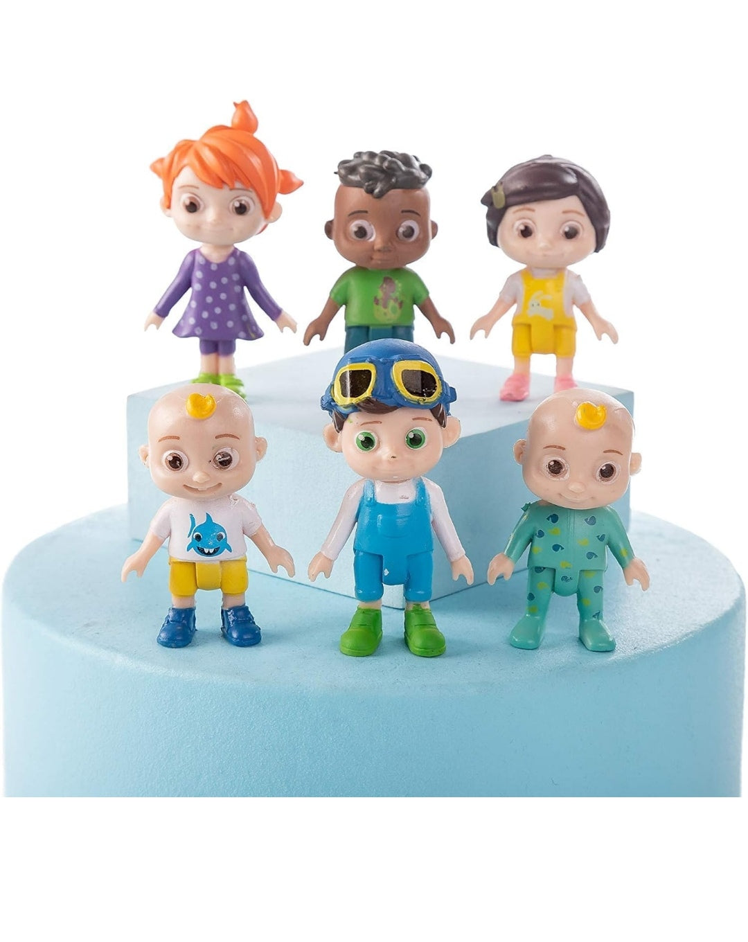 CoComelon Family and Friends Mini Figures Cake Topper