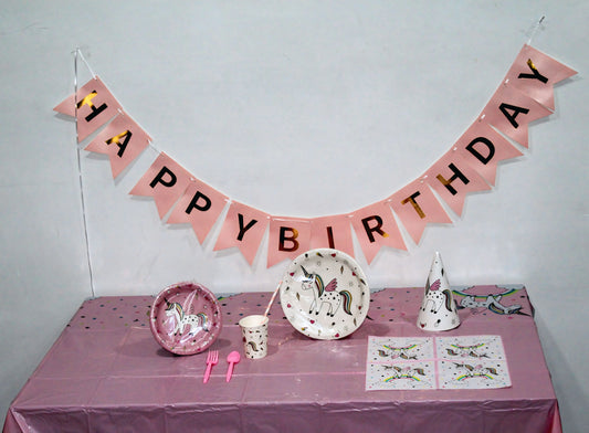 Unicorn Birthday Party Set