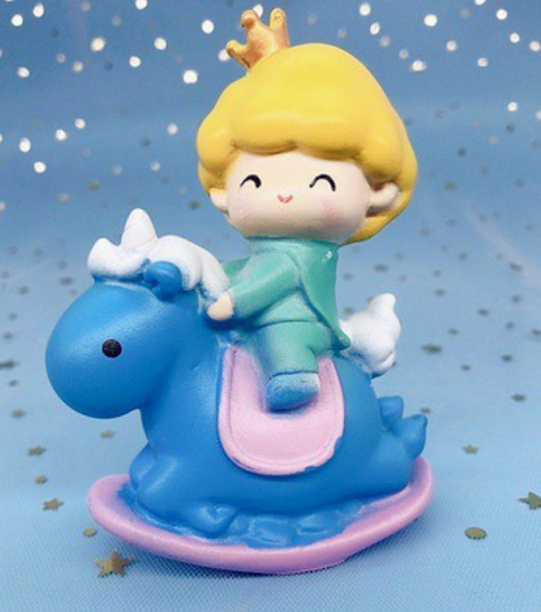 Baby Horse Rider Cake Topper