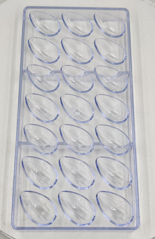 Lotus Shape Poly Carbonate Chocolate Mould 21 Cavity