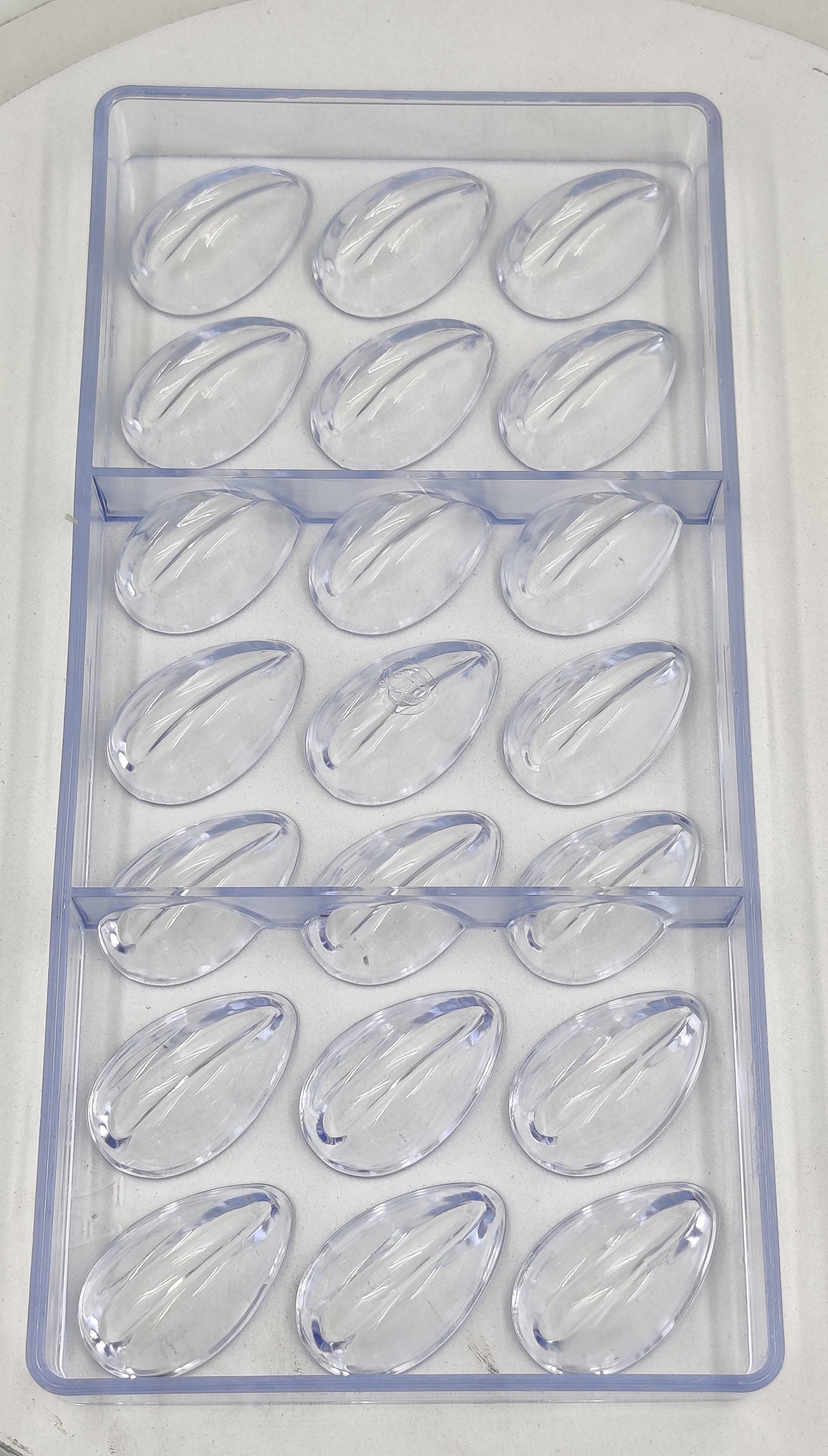 Lotus Shape Poly Carbonate Chocolate Mould 21 Cavity