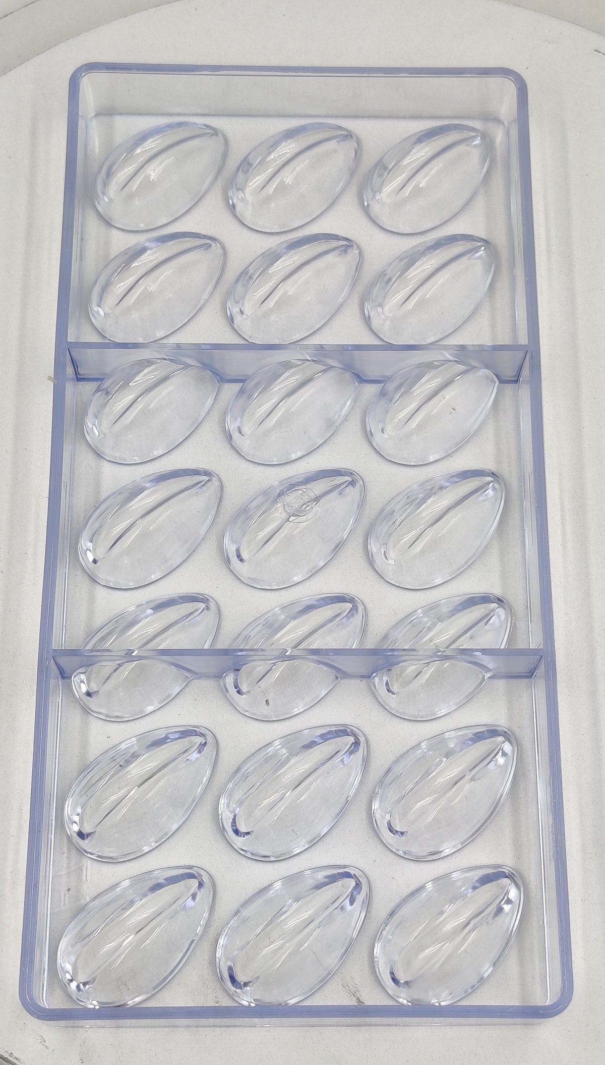 Lotus Shape Poly Carbonate Chocolate Mould 21 Cavity