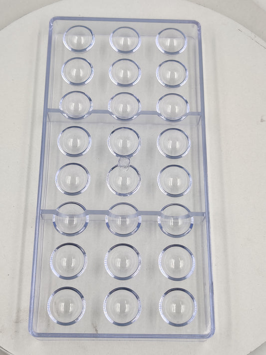 Poly Carbonate Chocolate Mould 24 Cavity