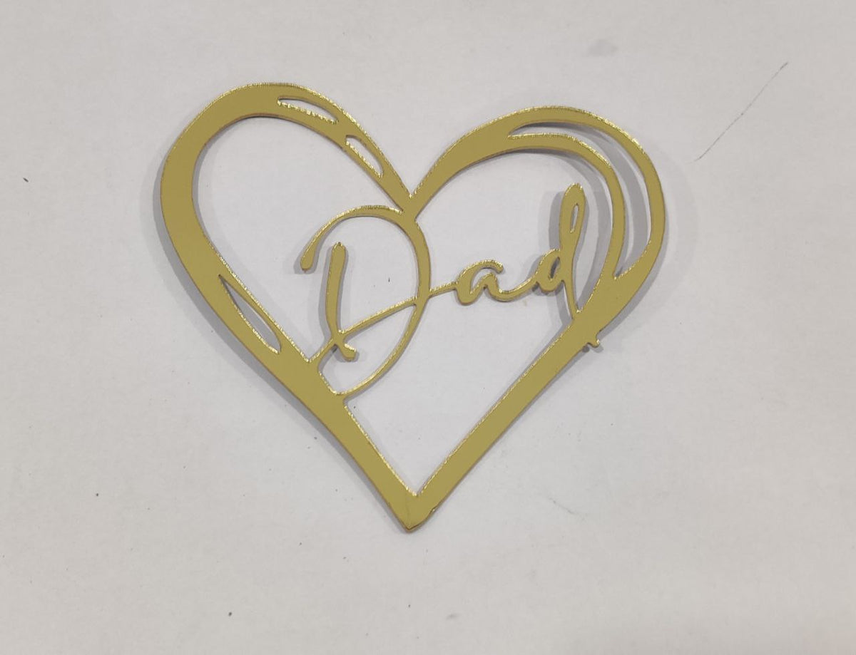 Dad Acrylic Tag