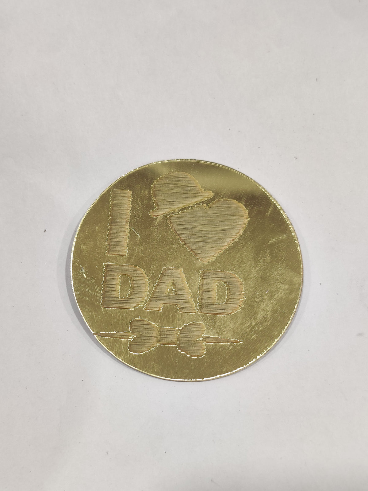 Dad Acrylic Coin Pack Of 10