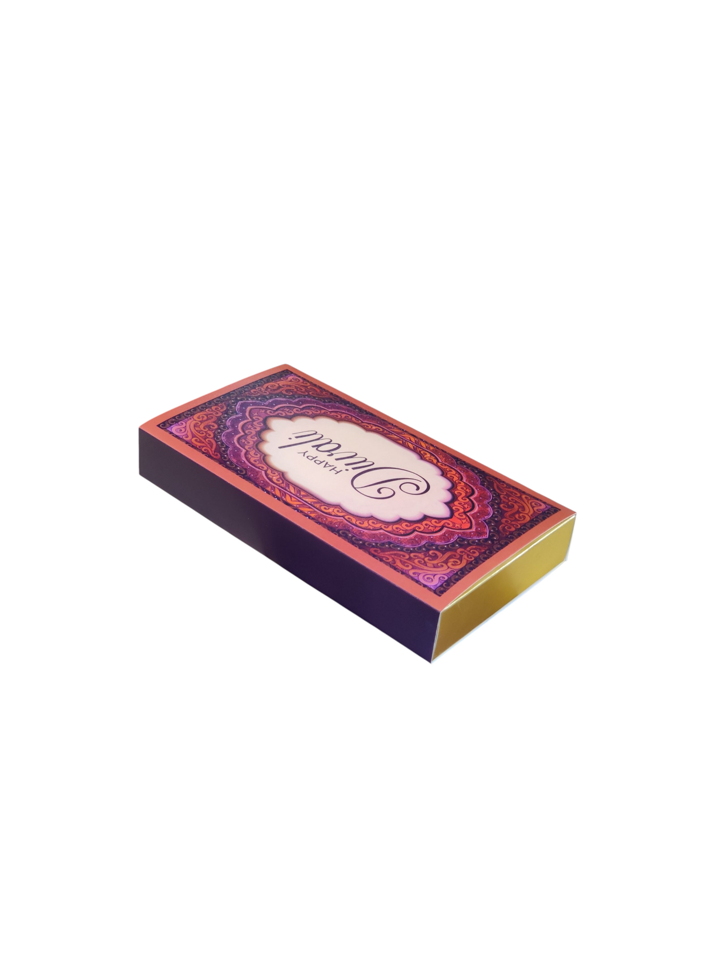 8 Cavity Slider Diwali Box For Chocolate and Brownie Size 8x4x1.5 Inch