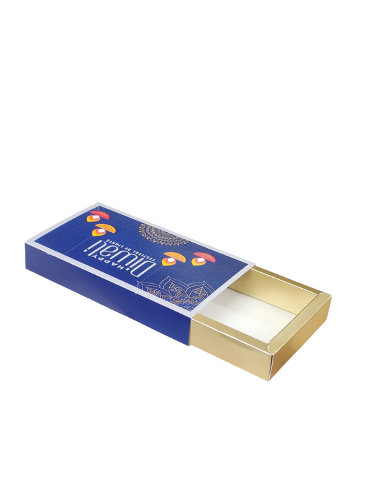 8 Cavity Slider Diwali Box For Chocolate and Brownie Size 8x4x1.5 Inch