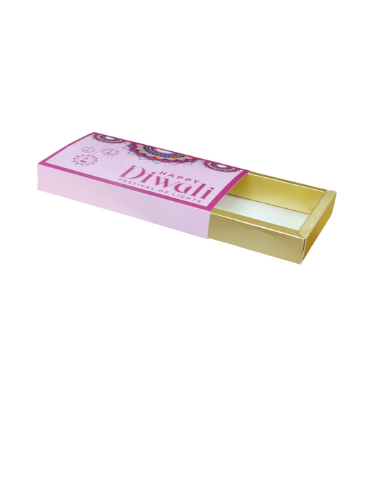 8 Cavity Slider Diwali Box For Chocolate and Brownie Size 8x4x1.5 Inch