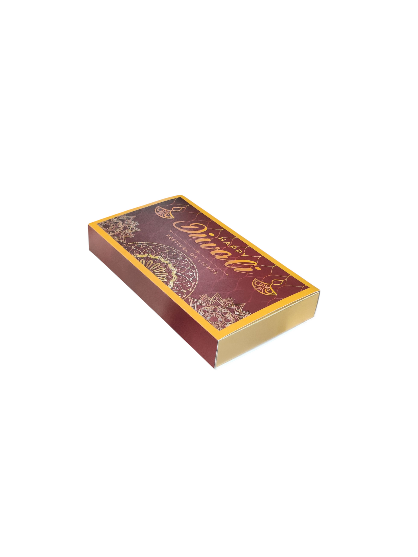 8 Cavity Slider Diwali Box For Chocolate and Brownie Size 8x4x1.5 Inch