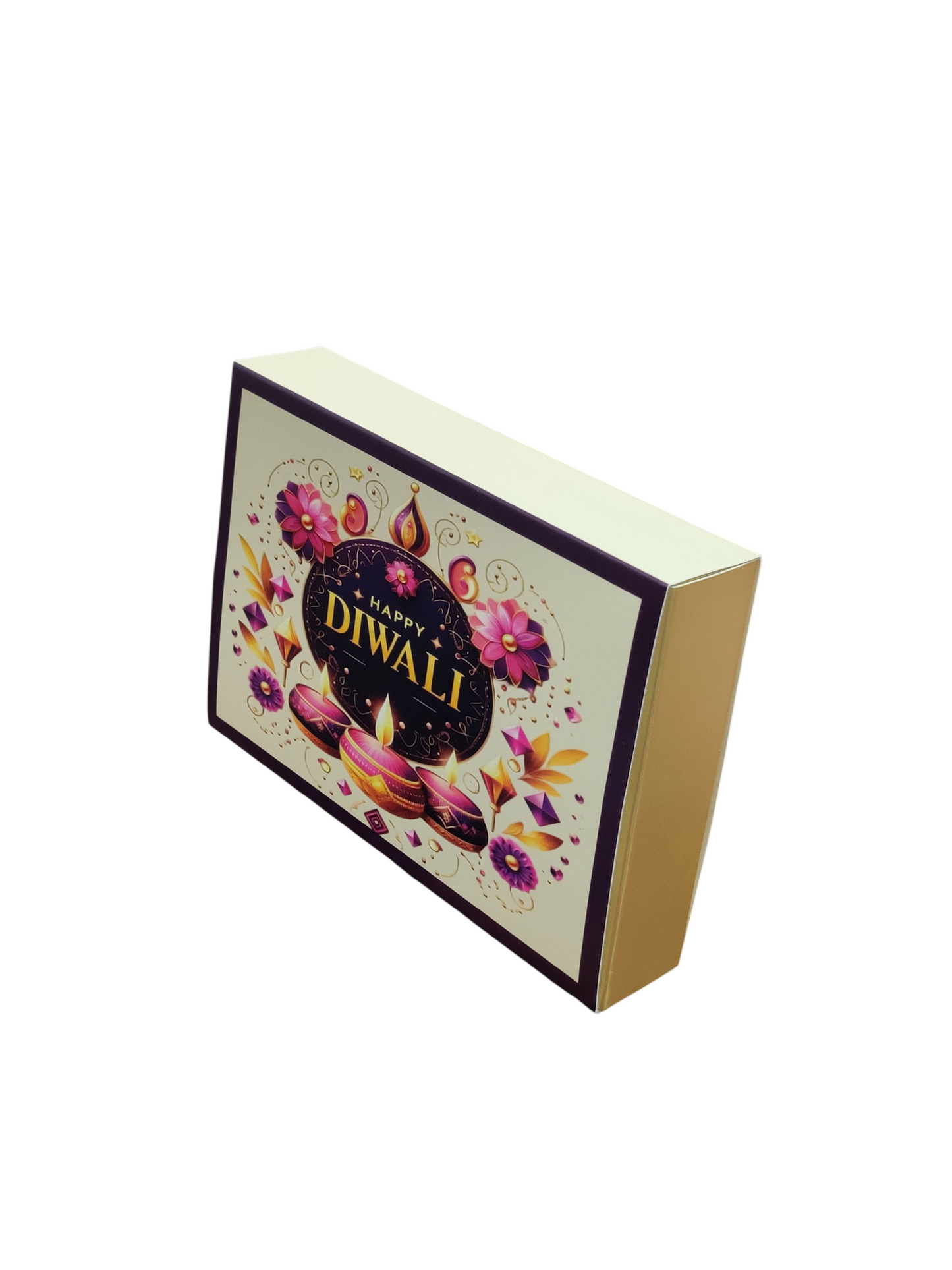 6 Cavity Slider Diwali Box For Chocolate and Brownie Size 6x4x1.5 Inch