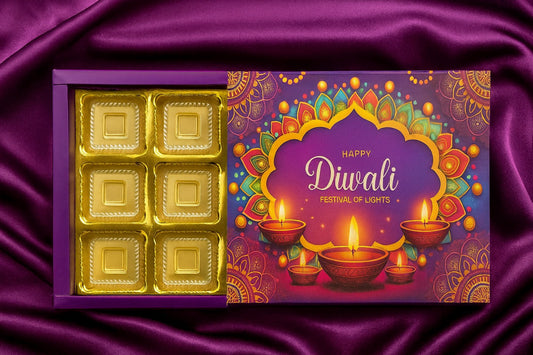 9 Cavity Chocolate Diwali Box