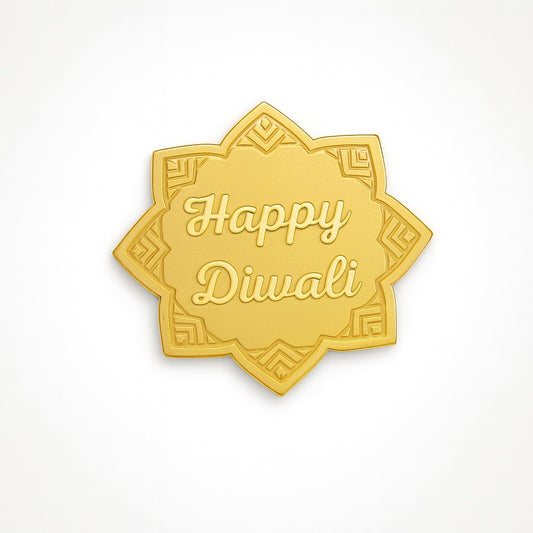 Happy Diwali Coin Pack Of 10 Size 2.5 inch