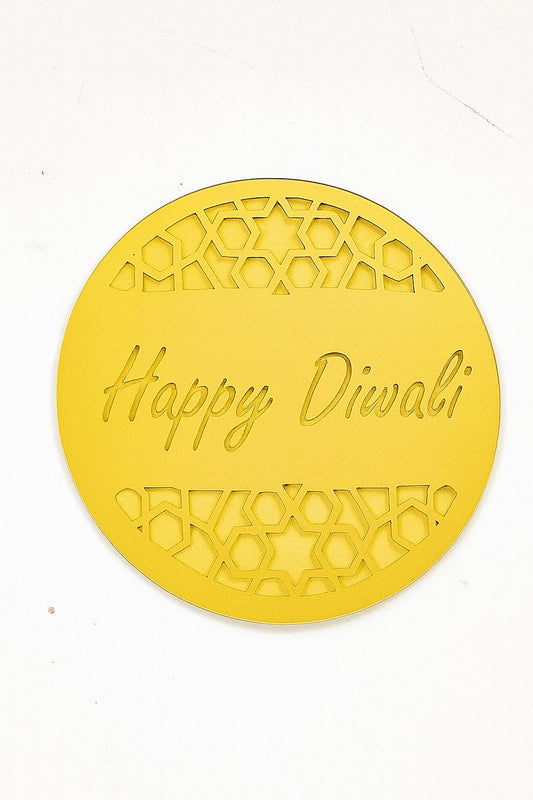 Happy Diwali Coin Pack Of 10 Size 2.5 inch