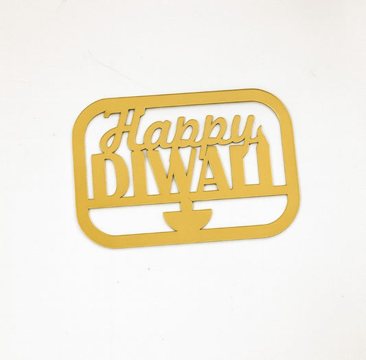 Happy Diwali Coin Pack Of 10 Size 2.5 inch
