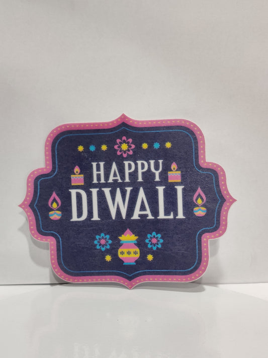 Tastycraft Diwali Edible Pre-Cut Wafer Paper (TT-214)