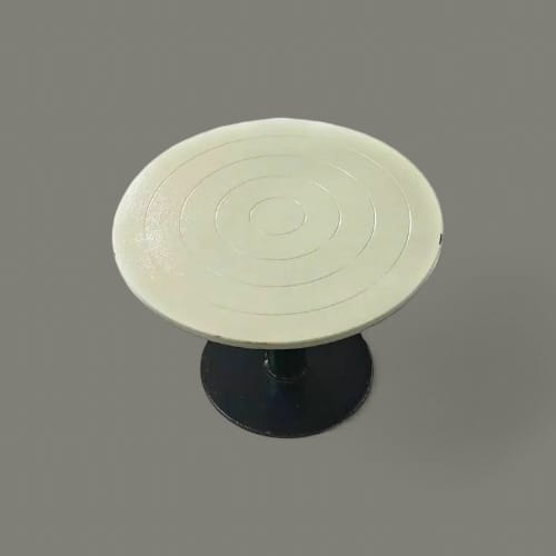 Metal round turn table size 9.5 inch ( 24cm)