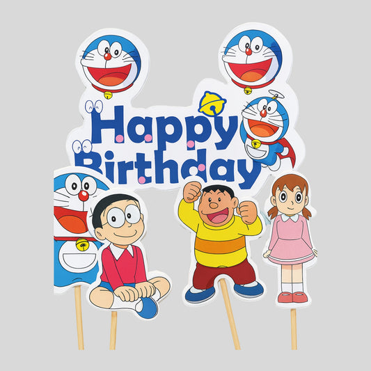 Doremon theme topper