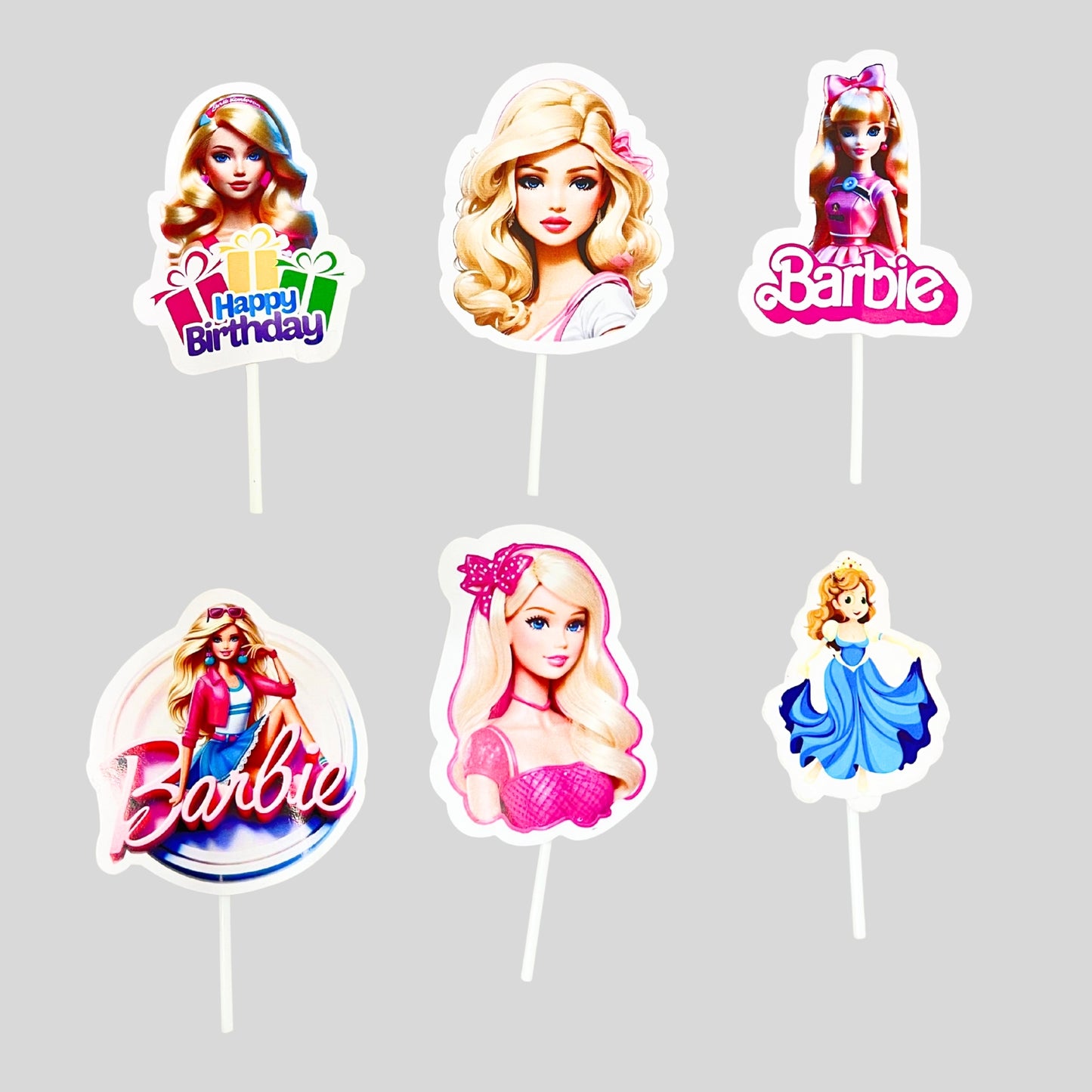 Barbie theme topper
