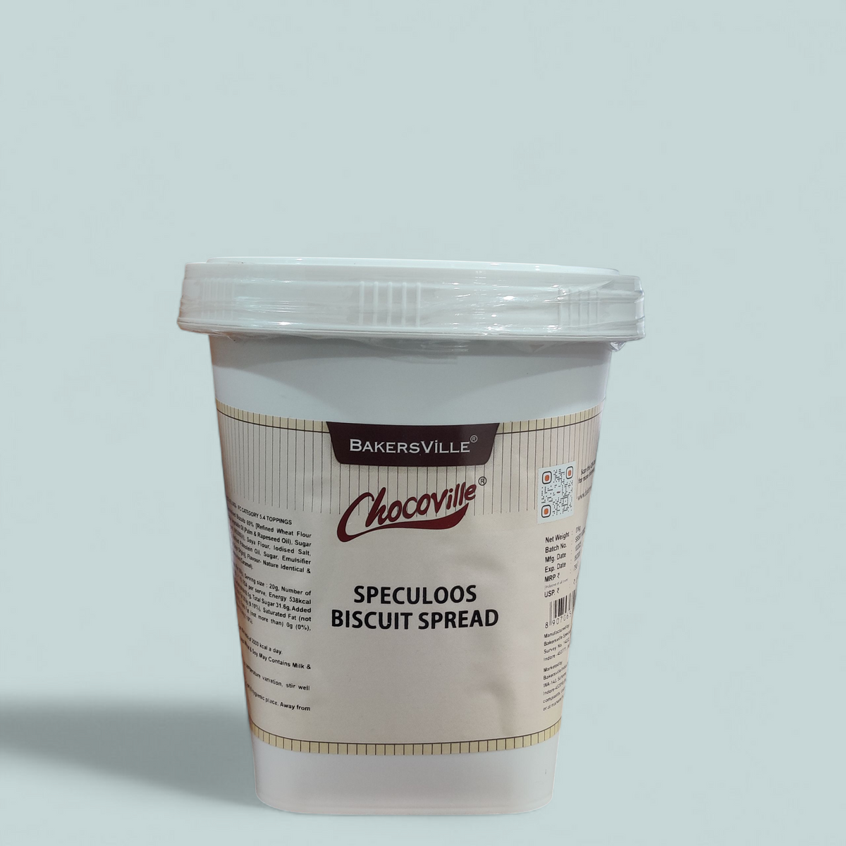Bakersville Chocoville Speculoos Biscuit Spread 1 kg