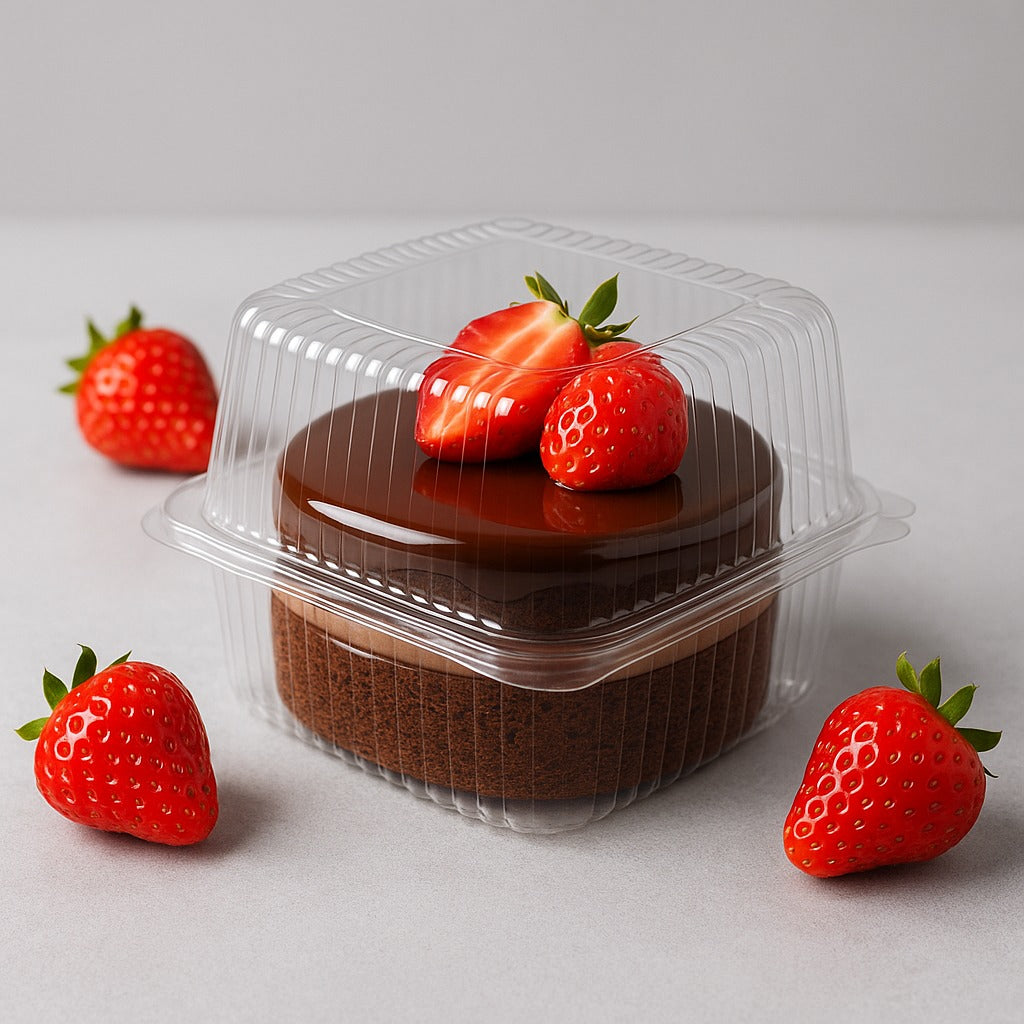 Bento box Size 5.4x5.6x2.7 inch Pack of 10 Code 1721