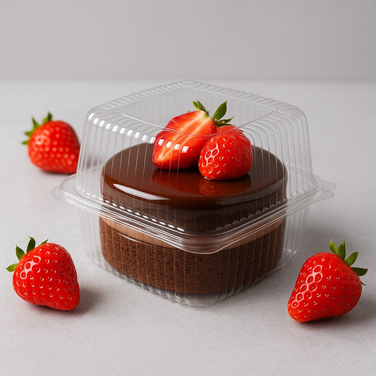 Bento box Size 5.4x5.6x2.7 inch Pack of 10 Code 1721
